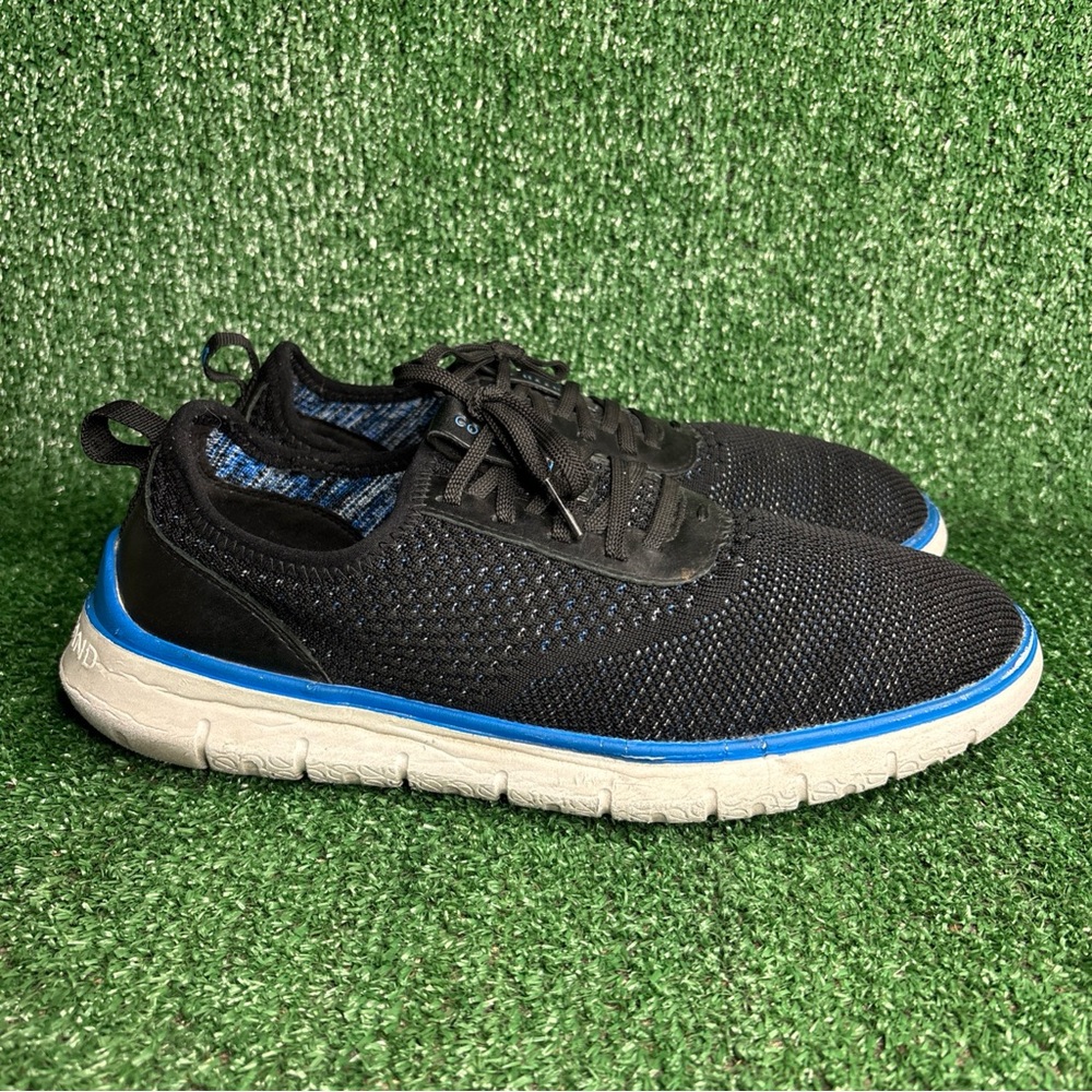 Cole Haan Generation ZeroGrand Casual‎ Sneakers Black Stitchlite Mens Size 11